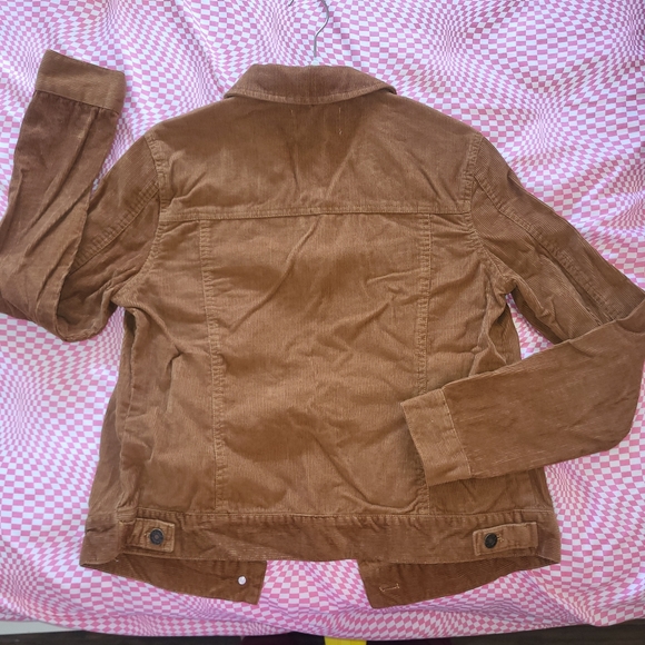 Rusty Orange Brown Curdoroy Jacket Sky & Sparrow - Picture 2 of 5